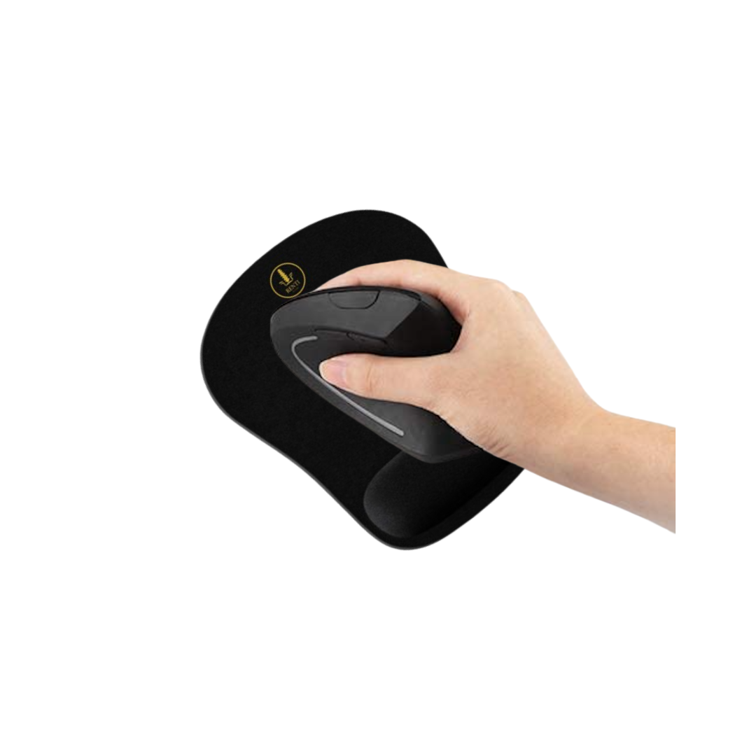MOUSE ERGONÓMICO P/DIESTROS + PAD MOUSE MEMORY FOAM GRATIS