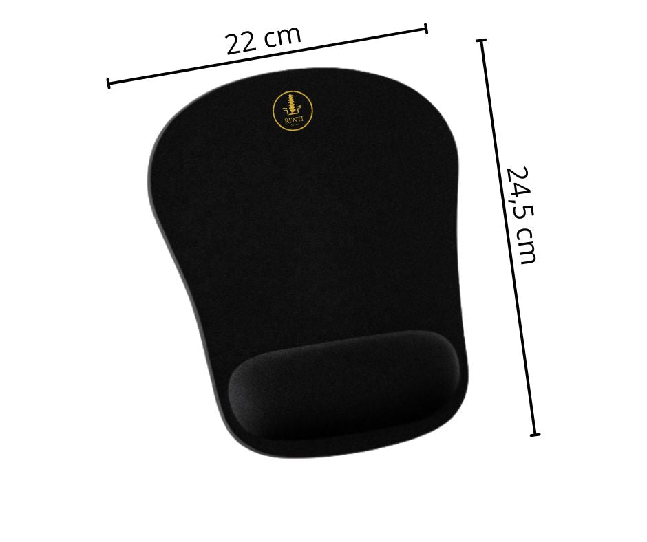 MOUSE ERGONÓMICO P/ZURDOS + PAD MOUSE MEMORY FOAM GRATIS