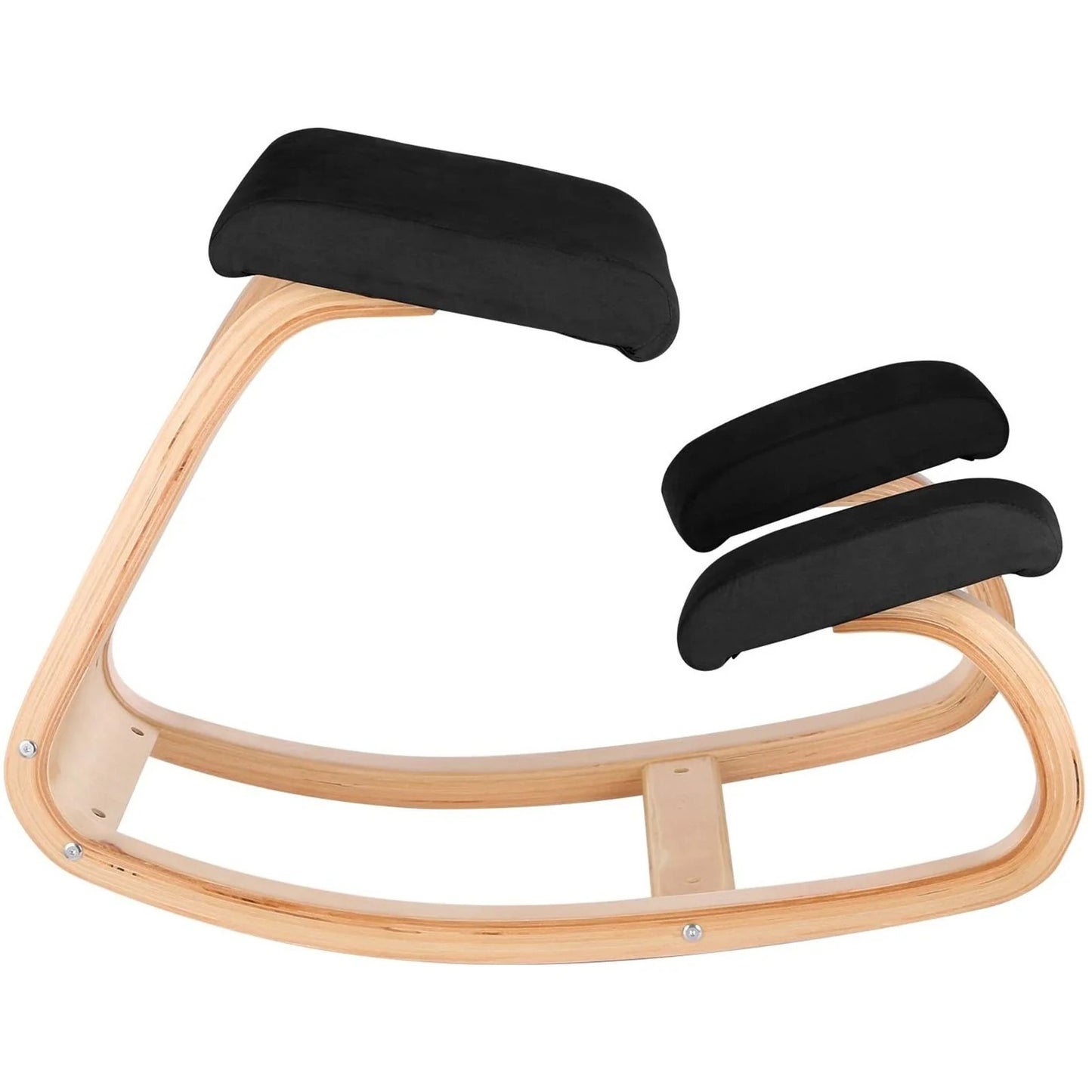 Silla Ergonómica De Rodilla Modelo Lisa Simpson - color Negro