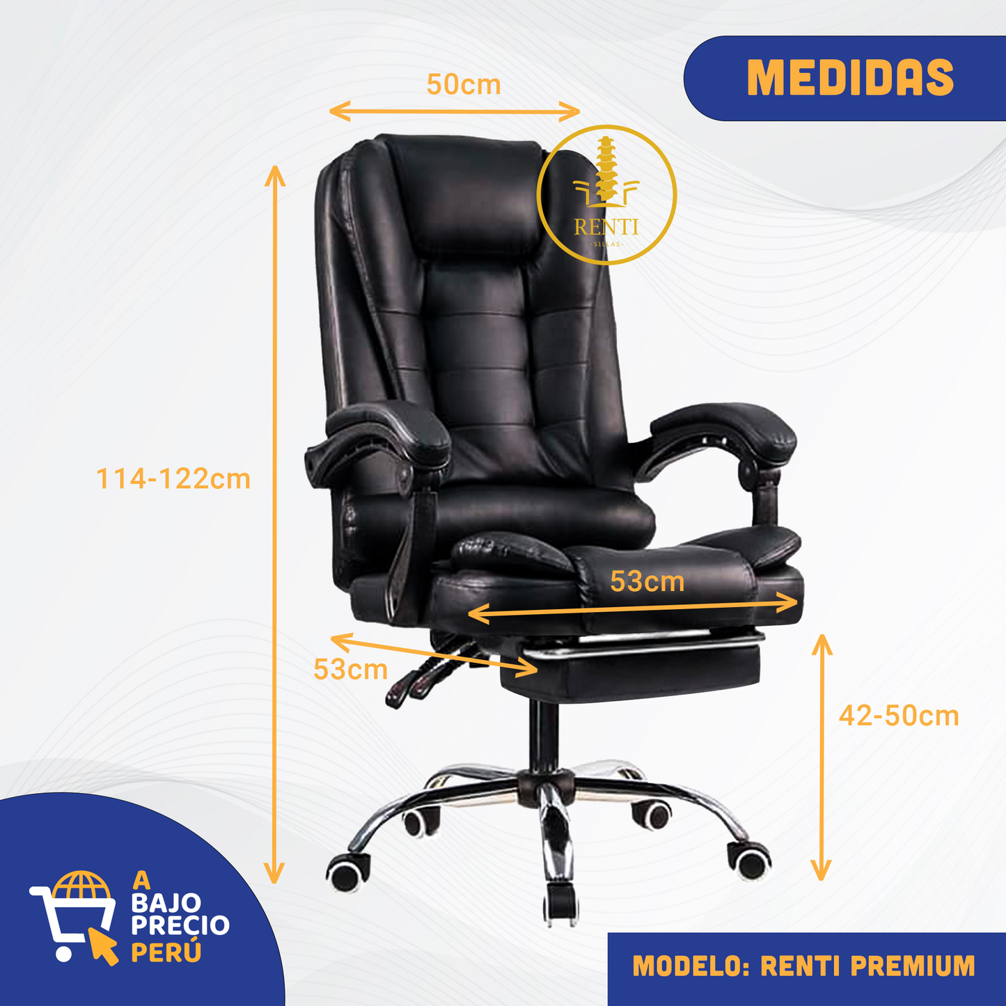 SILLA DE OFICINA ERGONÓMICA MODELO GERENCIAL - 7 VIBROMASAJES -COLOR ROSADO