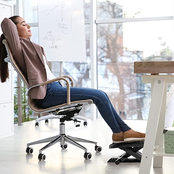 REPOSAPIÉS ERGONÓMICO AJUSTABLE EN 3 POSICIONES