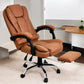SILLA DE OFICINA ERGONÓMICA MODELO GERENCIAL  - 7 VIBROMASAJES -COLOR ÁMBAR