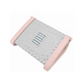 REPOSAPIES ERGONÓMICO EN 6 POSICIONES CON TEXTURA DE MASAJE Y RODILLO - COLOR ROSADO