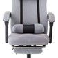 SILLA DE OFICINA CON RECLINACIÓN 135° color GRIS