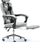 SILLA DE OFICINA CON RECLINACIÓN 135° color GRIS