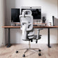 SILLA DE OFICINA SUPER ERGONÓMICA MADRID PRO REPOSABRAZO 3D, REPOSAPIES, RECLINABLE 135°, ASIENTO Y LUMBAR AJUSTABLE
