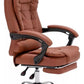 SILLA DE OFICINA ERGONÓMICA MODELO GERENCIAL  - 7 VIBROMASAJES -COLOR ÁMBAR