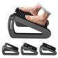 REPOSAPIES ERGONÓMICO EN 6 POSICIONES CON TEXTURA DE MASAJE Y RODILLO - COLOR NEGRO