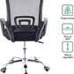 SILLA DE OFICINA ATLANTIS ERGONOMICA GIRATORIA DE MALLA TIPO MESH