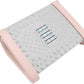 REPOSAPIES ERGONÓMICO EN 6 POSICIONES CON TEXTURA DE MASAJE Y RODILLO - COLOR ROSADO