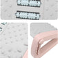 REPOSAPIES ERGONÓMICO EN 6 POSICIONES CON TEXTURA DE MASAJE Y RODILLO - COLOR ROSADO