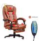SILLA DE OFICINA ERGONÓMICA MODELO GERENCIAL  - 7 VIBROMASAJES -COLOR ÁMBAR