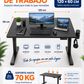 Escritorio eléctrico 120 por 60 cm con capacidad de carga de hasta 70 kg