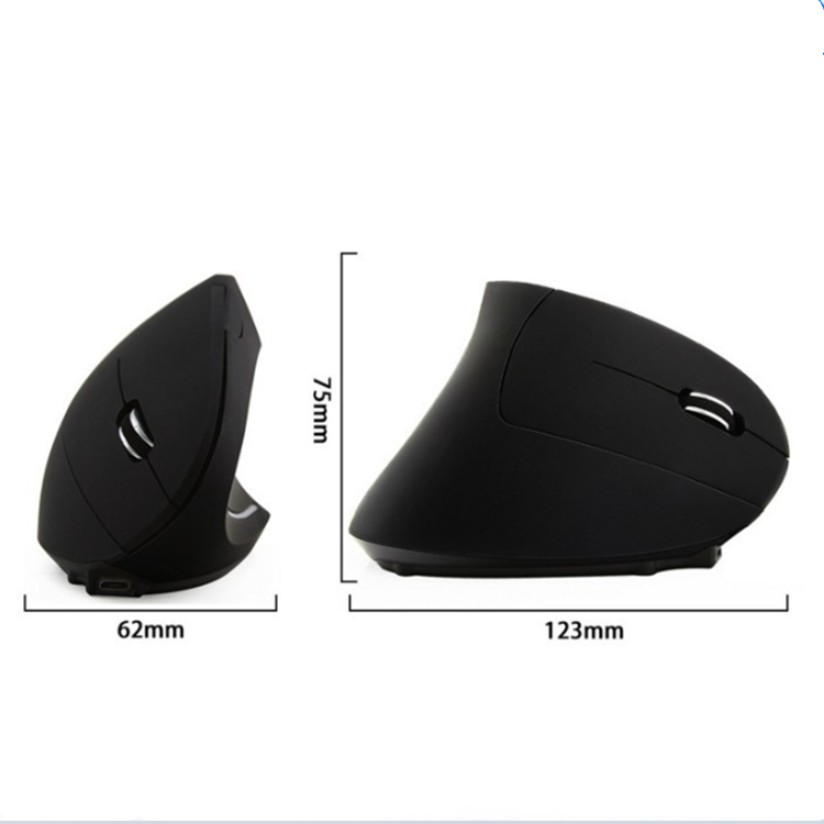 MOUSE ERGONÓMICO P/DIESTROS + PAD MOUSE MEMORY FOAM GRATIS