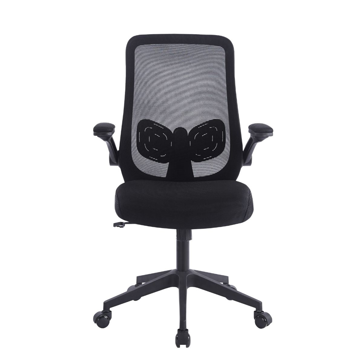 Silla Ergonómica Ejecutiva Mesh con Soporte Lumbar y Brazos Abatibles – Executive One Negra