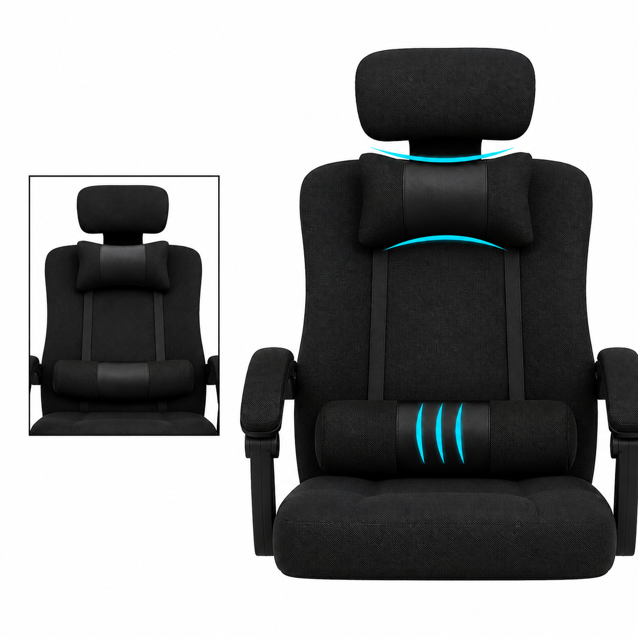 Silla Ergonómica Relax Pro 135° con Reposapiés