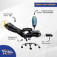SILLA DE OFICINA ERGONÓMICA MODELO GERENCIAL - 7 VIBROMASAJES -COLOR ROSADO