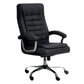 Silla Ergonómica Executive Boss Acolchada | Cuero Sintético Premium y Reclinación
