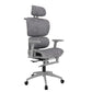 SILLA DE OFICINA SUPER ERGONÓMICA MADRID REPOSABRAZO 4D, REPOSAPIES, RECLINABLE 135°, ASIENTO Y LUMBAR AJUSTABLE