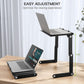 MESA PARA LAPTOP ERGONÓMICA CON COOLER Y BANDEJA PARA MOUSE, ÁNGULOS GRADUABLES.- COLOR NEGRO